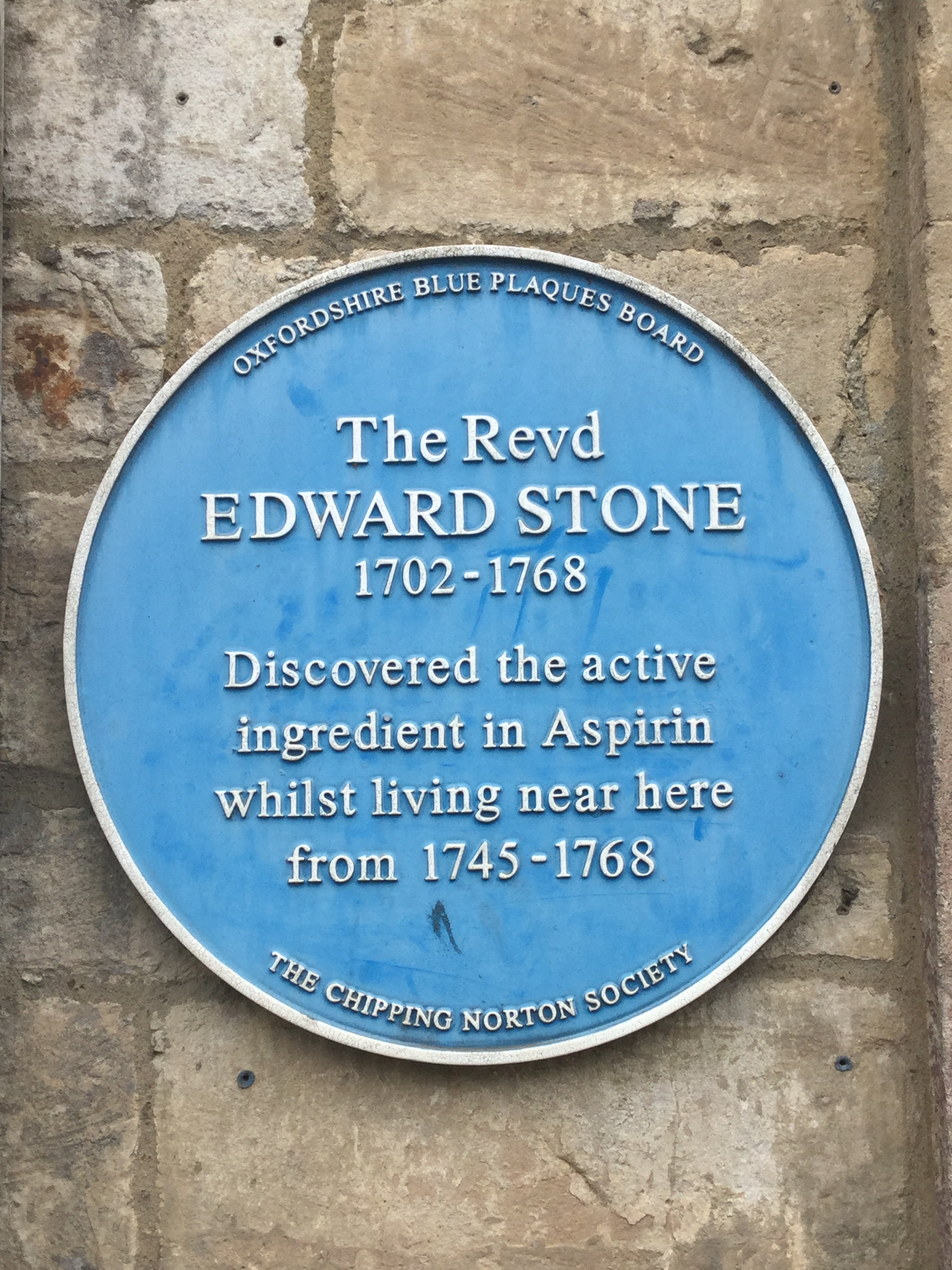 EDWARD STONE PLAQUE