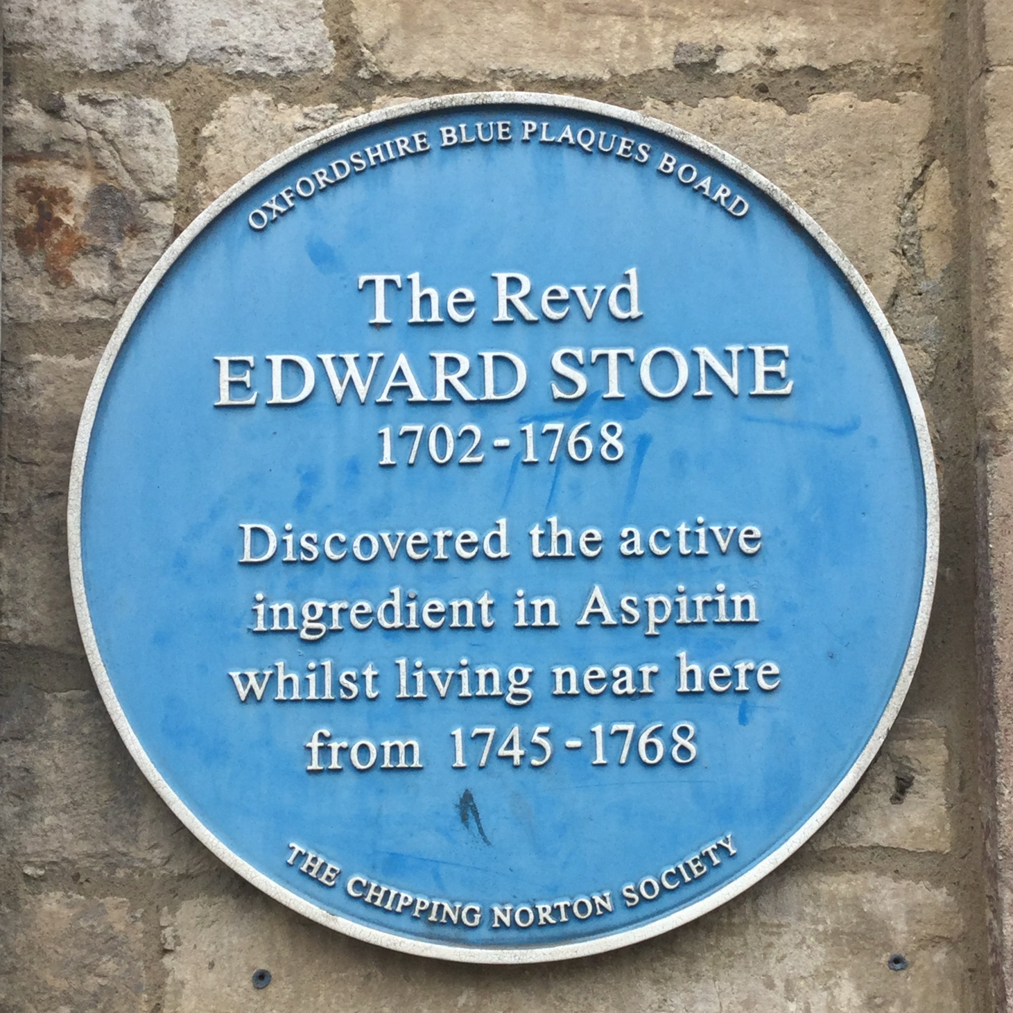 EDWARD STONE PLAQUE